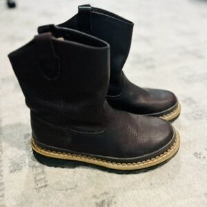 Georgia Boot Kids Brown Leather Boots